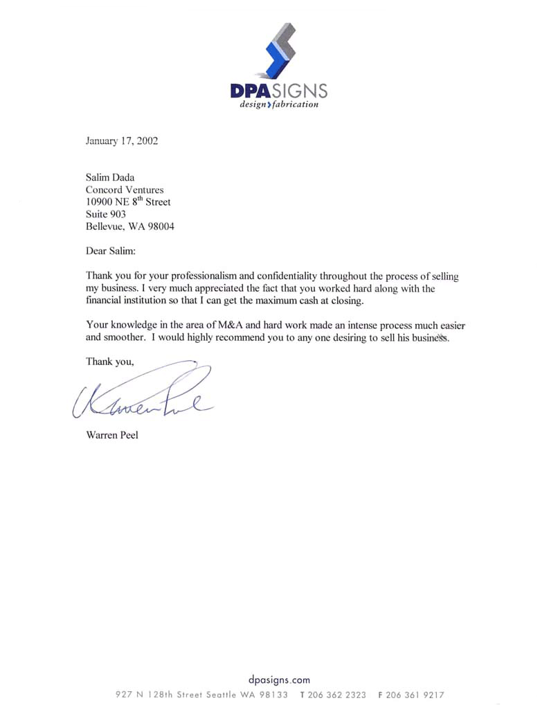 Close Business Letter Gallery - Reference Letter Template Word